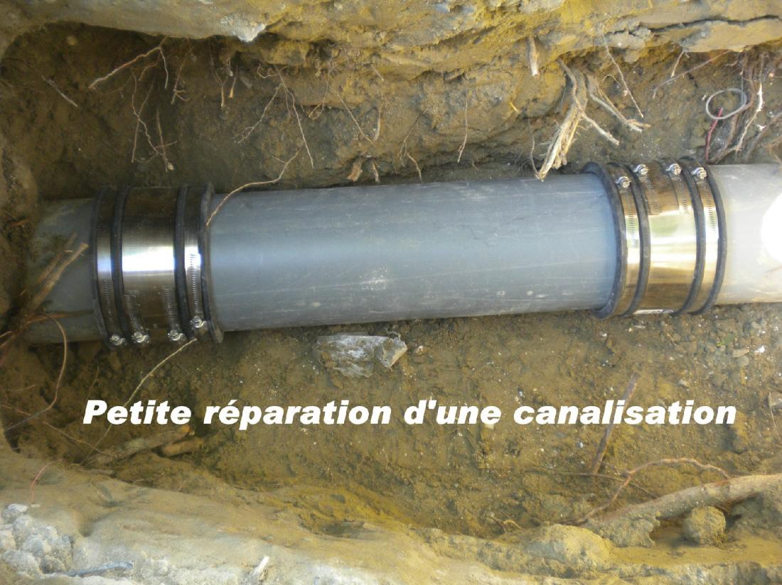 Travaux d'assainissement